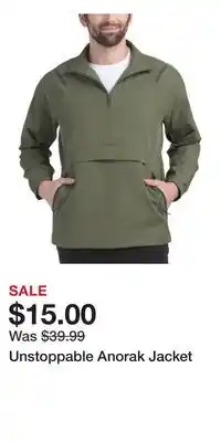 TJ Maxx Unstoppable Anorak Jacket offer