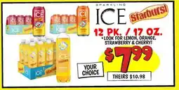 Ollie's 12 PK. / 17 OZ SPARKLING ICE offer