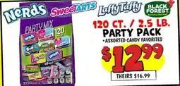 Ollie's 120 CT. / 2.5 LB. PARTY PACK offer