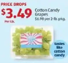 Aldi Cotton Candy Grapes offer