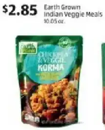 Earth Grown Indian Veggie Meals