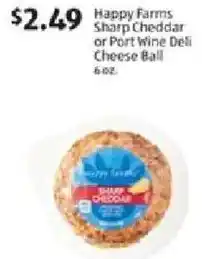 Aldi Happy Farms Sharp Cheddar offer