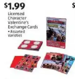 Aldi Licensed Character Valentine's offer