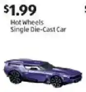 Aldi Hot Wheels Single Die-Cast Car offer