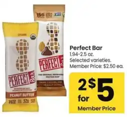 Albertsons Perfect Bar offer