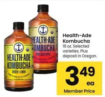 Albertsons Health-Ade kombucha offer