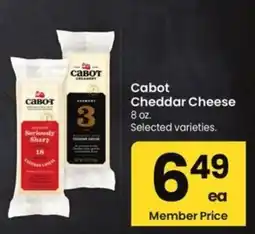 Albertsons Cabot Cheddar Cheese offer