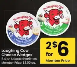 Albertsons Laughing Cow Cheese Wedges offer