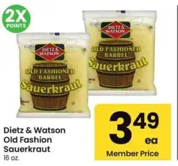 Albertsons Dietz & Watson Old Fashion Sauerkraut offer