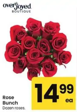 Albertsons Rose Bunch offer