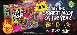 Albertsons Party Bomb Blast offer