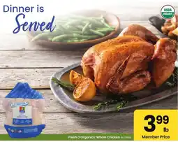 Albertsons Fresh O Organics Whole Chicken offer