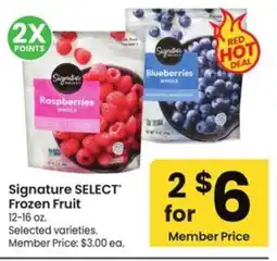 Albertsons Signature SELECT Frozen Fruit offer