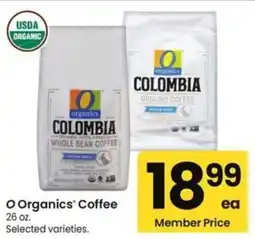 Albertsons O Organics Coffee offer