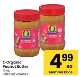 Albertsons O Organic Peanut Butter offer