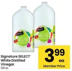 Albertsons Signature SELECT White Distilled Vinegar offer