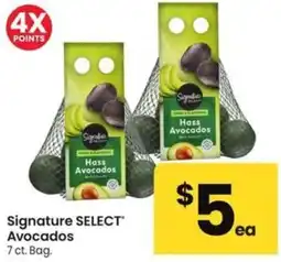 Albertsons Signature SELECT Avocados offer