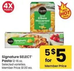 Albertsons Signature SELECT pasta offer