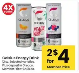 Albertsons Celsius Energy Drink offer