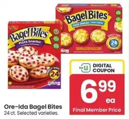 Albertsons Ore-Ida Bagel Bites offer