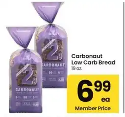 Albertsons Carbonaut Low Carb Bread offer
