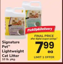 ACME Signature Pet Lightweight Cat Litter offer