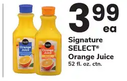 ACME Signature SELECT Orange Juice offer