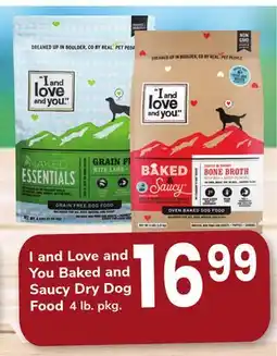 ACME I and Love and You Baked and Saucy Dry Dog Food offer