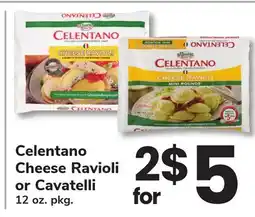 ACME Celentano Cheese Ravioli or Cavatelli offer