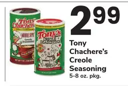 ACME Tony Chachere's Creole Seasoning offer