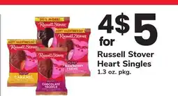 ACME Russell Stover Heart Singles offer