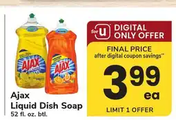ACME Ajax Liquid Dish Soap offer