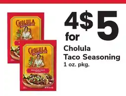 ACME Cholula Taco Seasoning offer