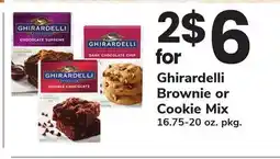 ACME Ghirardelli Brownie or Cookie Mix offer