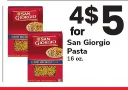 ACME San Giorgio Pasta offer