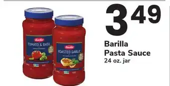 ACME Barilla Pasta Sauce offer
