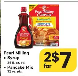 ACME Pearl Milling Syrup 24 fl. oz. btl. Pancake Mix 32 oz. pkg offer