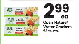 ACME Open Nature Water Crackers offer