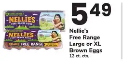ACME Nellie's Free Range Large or XL Brown Eggs offer
