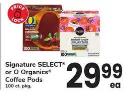 ACME Signature SELECT or O Organics Coffee Pods offer