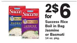 ACME Success Rice Boil in Bag Basmati offer
