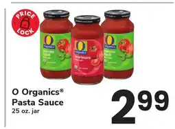 ACME O Organics Pasta Sauce offer