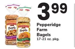 ACME Pepperidge Farm Bagels offer