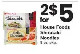 ACME House Foods Shirataki Noodles offer