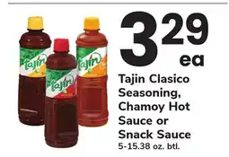 ACME Tajin Clasico Seasoning, Chamoy Hot Sauce or Snack Sauce offer