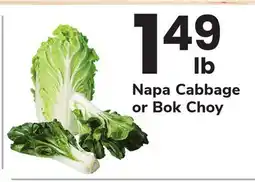 ACME Napa Cabbage or Bok Choy offer