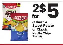 ACME Jackson's Sweet Potato or Classic Kettle Chips offer