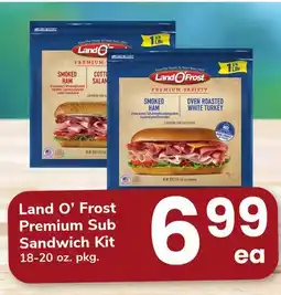 ACME Land O'Frost Premium Sub Sandwich Kit offer