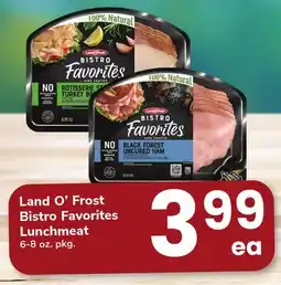 ACME Land O'Frost Bistro Favorites Lunchmeat offer