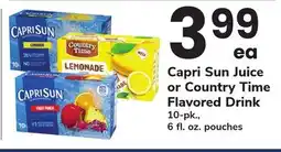ACME Capri Sun Juice or Country Time Flavored Drink offer